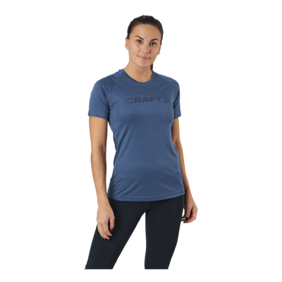 Core Unify Logo Tee W Saphire