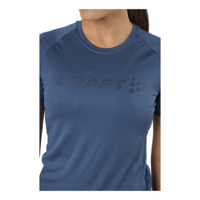 Core Unify Logo Tee W Saphire