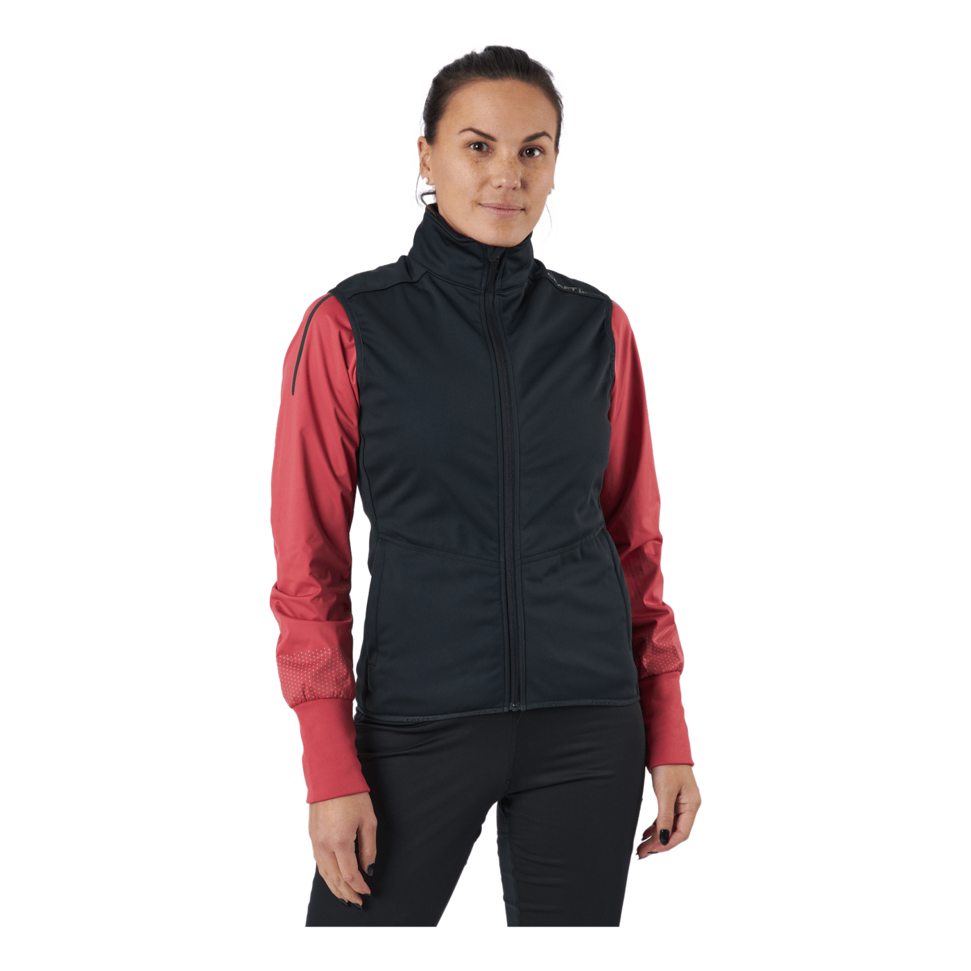 Warm Vest W Black