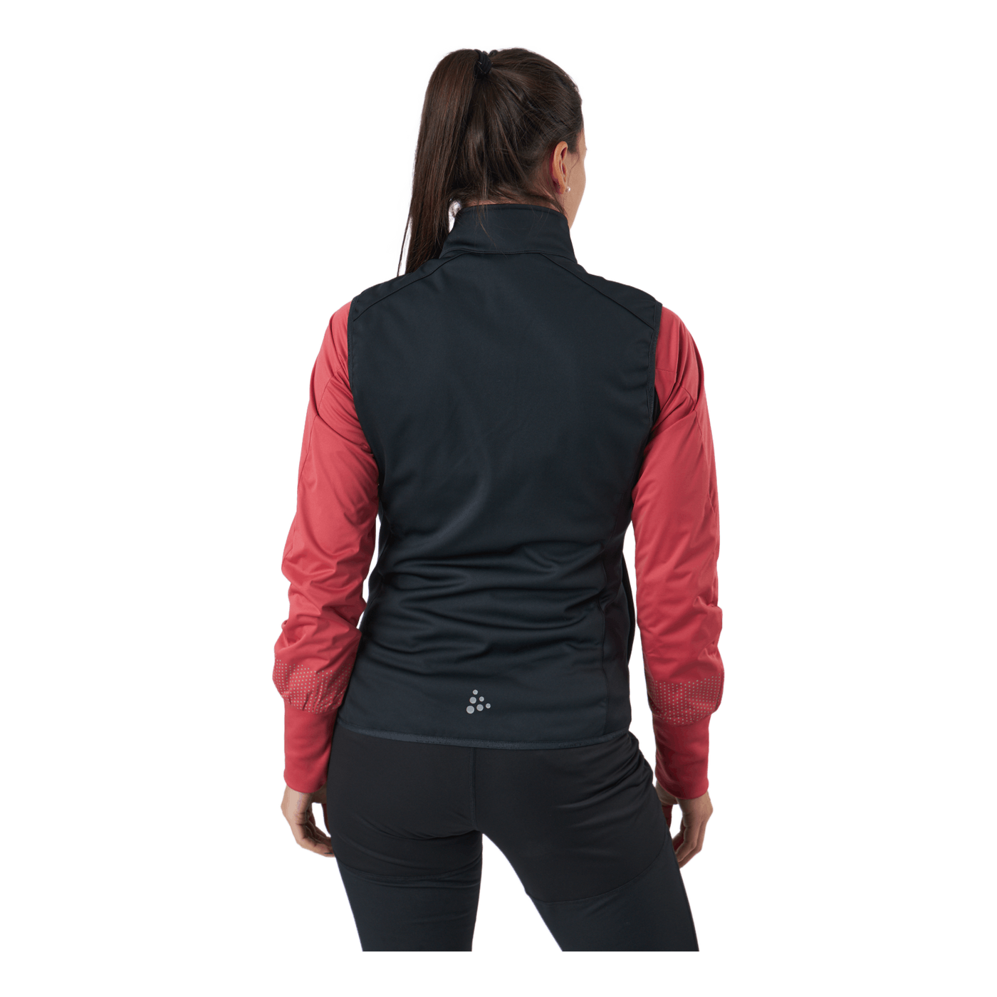 Warm Vest W Black