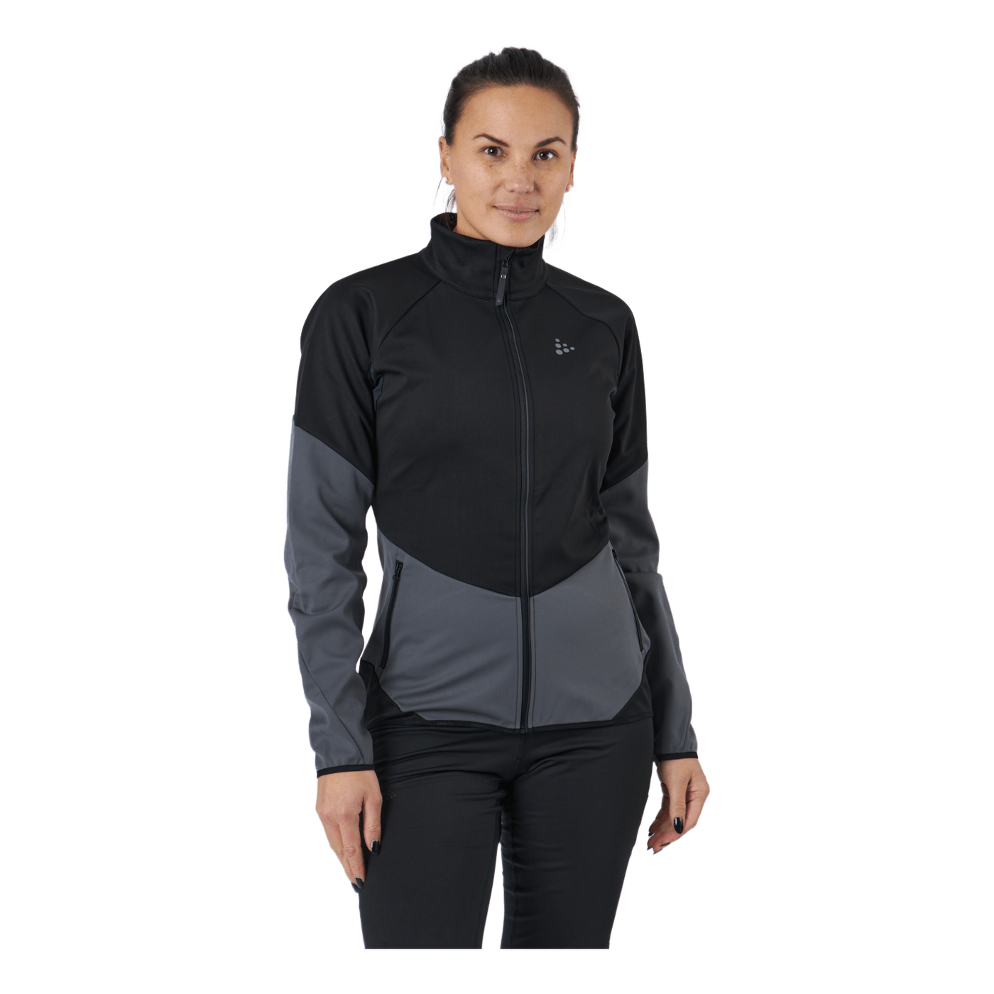 Glide Jkt W Black-granite