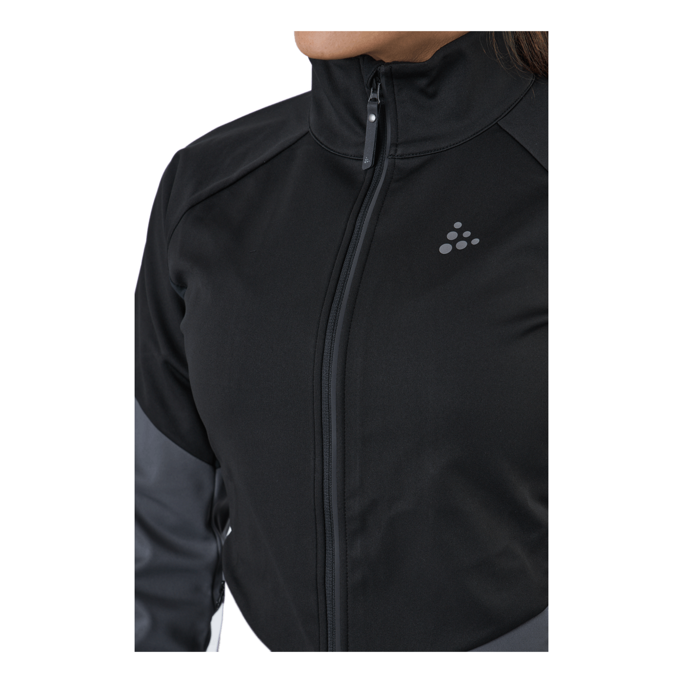 Glide Jkt W Black-granite
