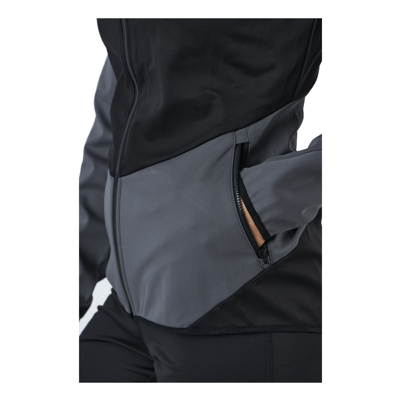 Glide Jkt W Black-granite