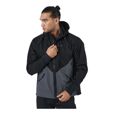 Glide Hood Jkt M Black-granite