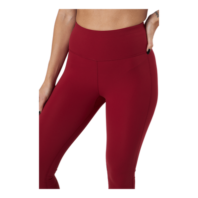 Adv Charge Perforated Tights W Rhubarb