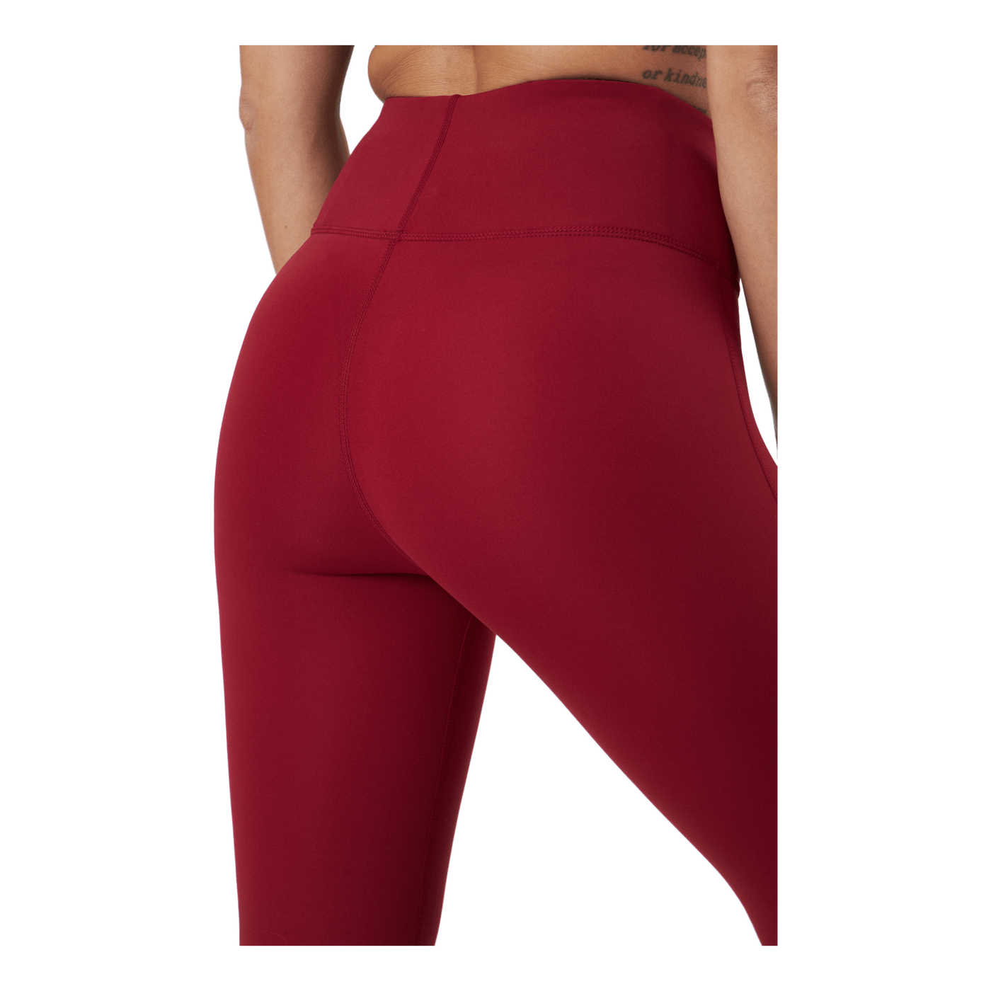 Adv Charge Perforated Tights W Rhubarb