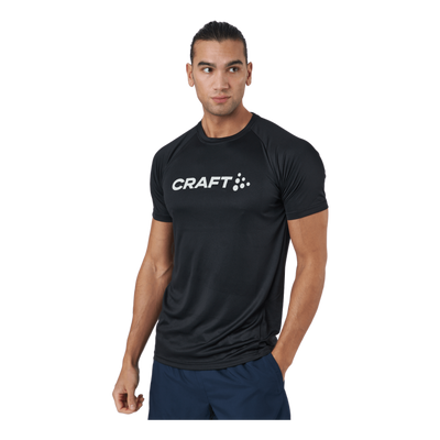Core Unify Logo Tee M Black