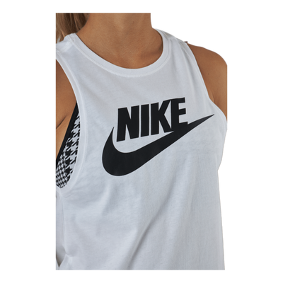 Sportswear Women's Muscle Tank White/black