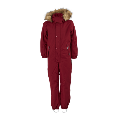 Reimatec winter overall Stavanger Jam red