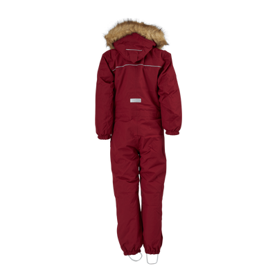 Reimatec winter overall Stavanger Jam red