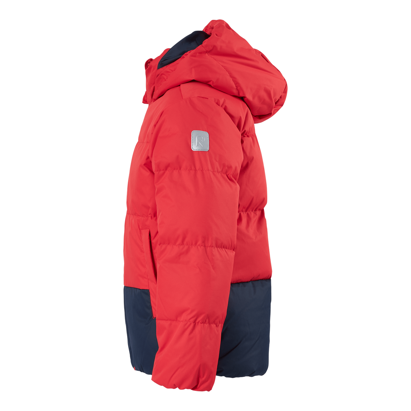 Down jacket Teisko Tomato red