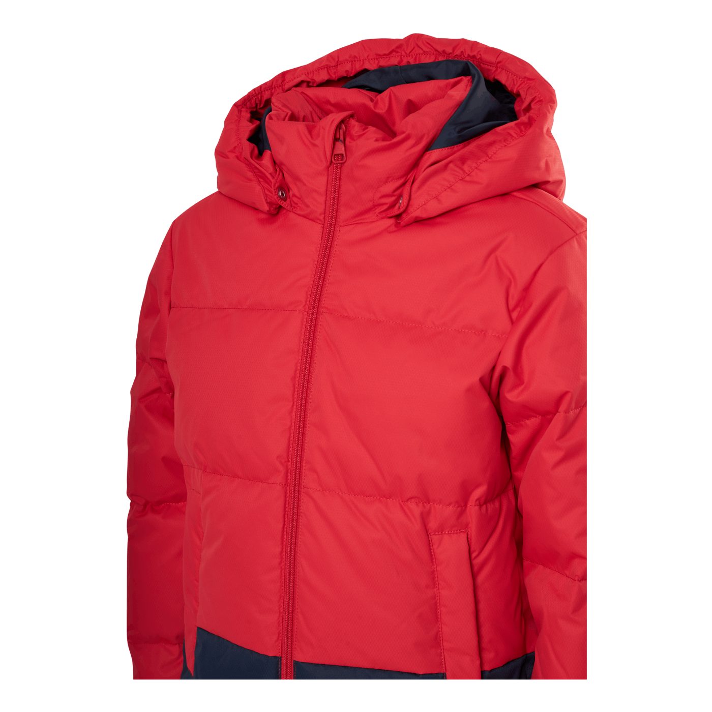 Down jacket Teisko Tomato red