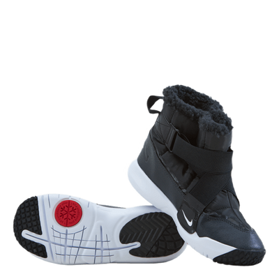 Flex Advance Little Kids' Boot Black/white-dk Smoke Grey-univ