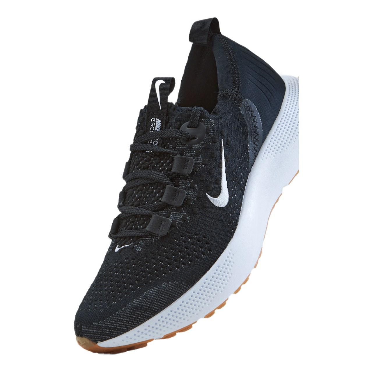 Escape Run Flyknit Women's Run Black/white-iron Grey-gum Med