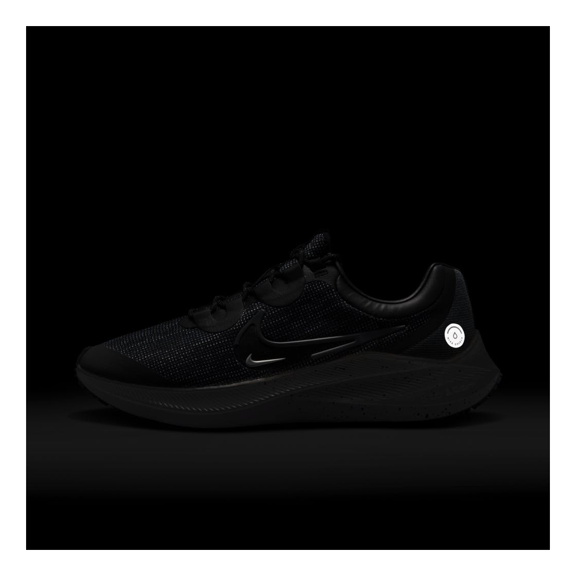 Winflo 8 Shield Men's Running  Black/iron Grey-metallic Silve