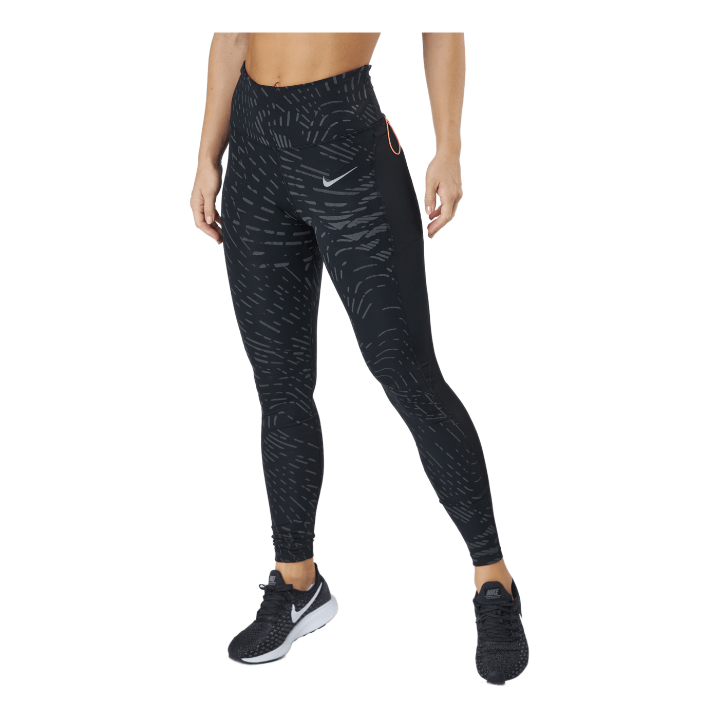 Dri-fit Run Division Fast Wome Black/atomic Orange/reflective