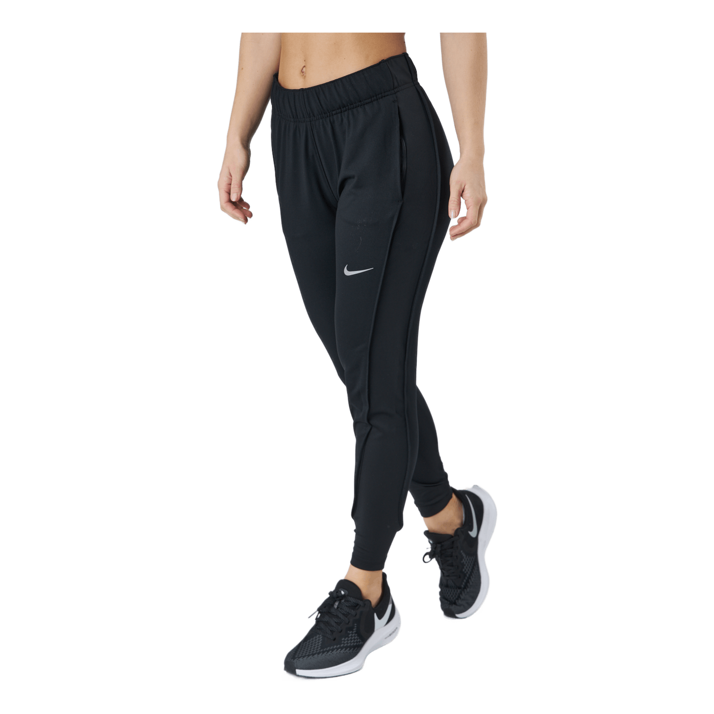 Therma-FIT Essential Women's Running Pants BLACK/BLACK/REFLECTIVE SILV