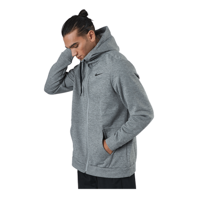 Therma Men's Full-zip Training Dk Grey Heather/black
