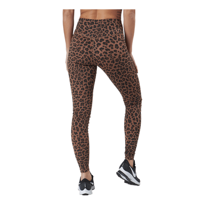 Dri-fit One Women's Mid-rise P Archaeo Brown/white