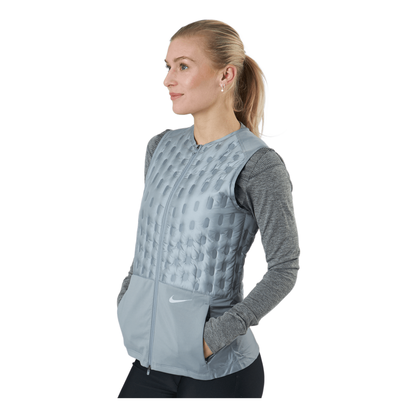 Therma-fit Adv Women's Downfil Particle Grey/reflective Silv