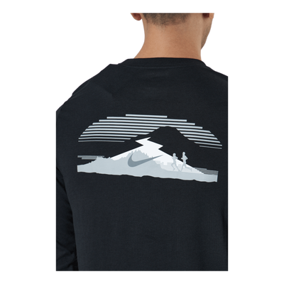 Dri-fit Long-sleeve Trail Runn Black