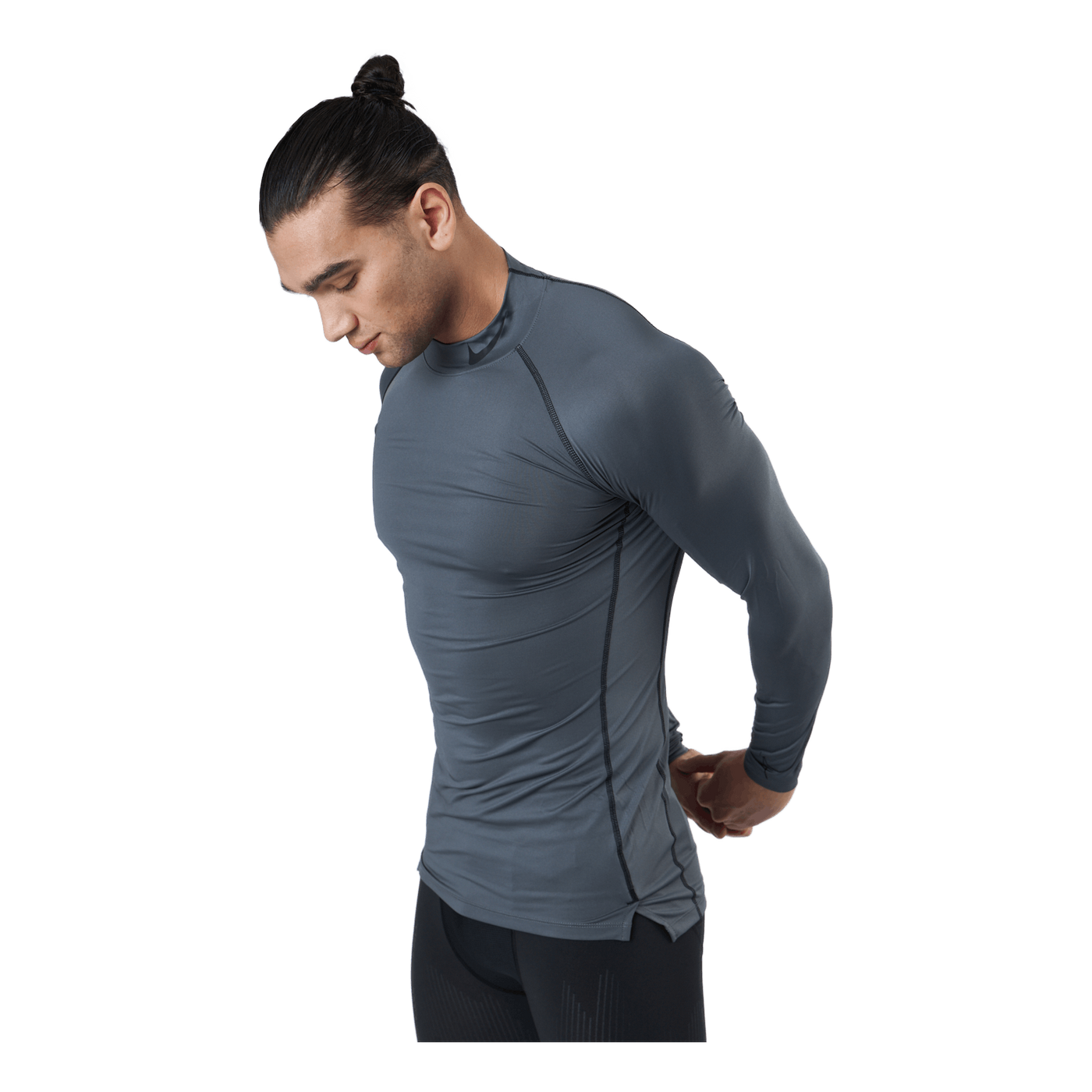 Pro Dri-fit Men's Tight Fit Lo Iron Grey/black/black