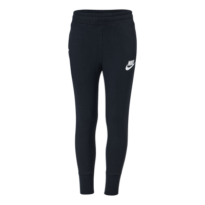 Sportswear Club Big Kids' (Girls') French Terry Pants BLACK/WHITE