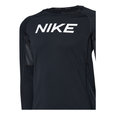 Pro Big Kids’ (boys’) Long-sle Black/white