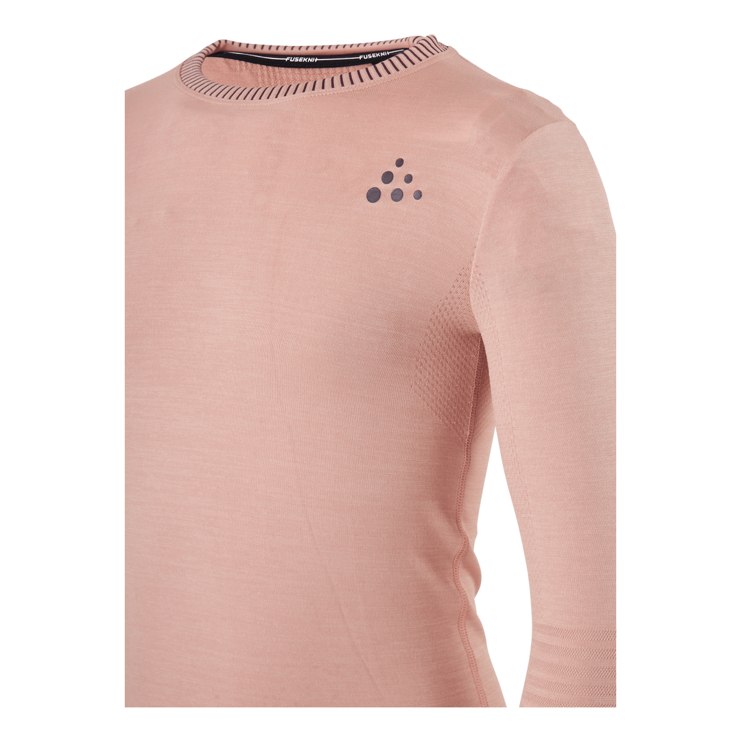 Fuseknit Comfort Rn Ls Hint/peak