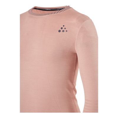 Fuseknit Comfort Rn Ls Hint/peak