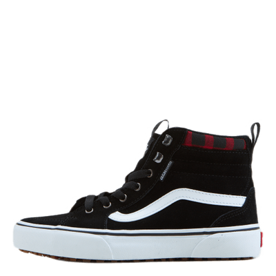 Yt Filmore Hi Vansguard (suede) Black/red Plaid