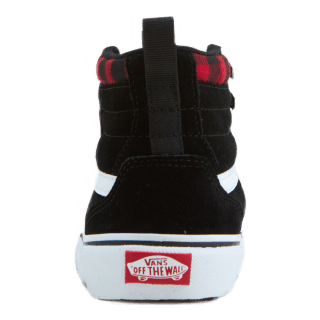 Yt Filmore Hi Vansguard (suede) Black/red Plaid