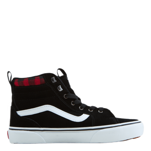 Yt Filmore Hi Vansguard (suede) Black/red Plaid
