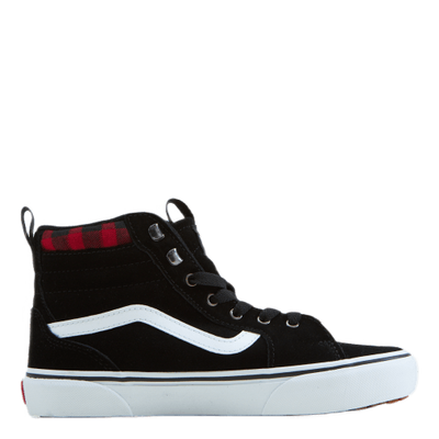 Yt Filmore Hi Vansguard (suede) Black/red Plaid
