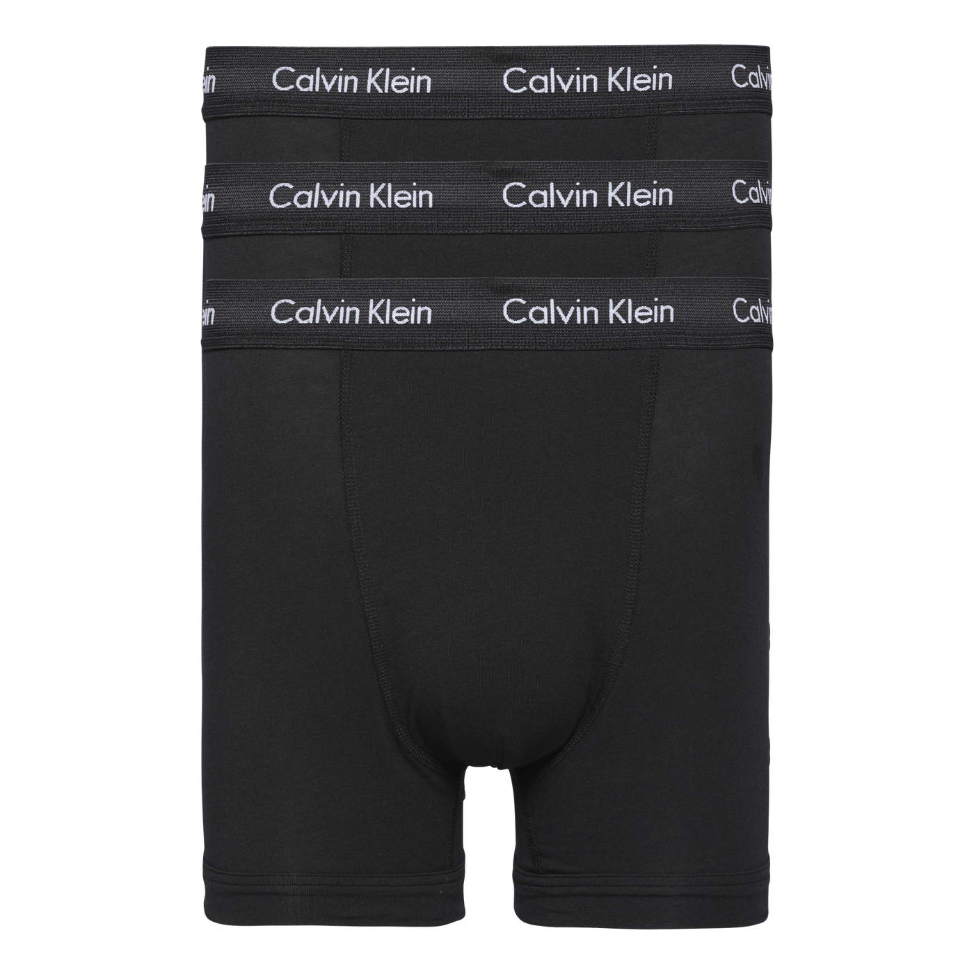 Cotton Stretch Trunk 3Pk Black