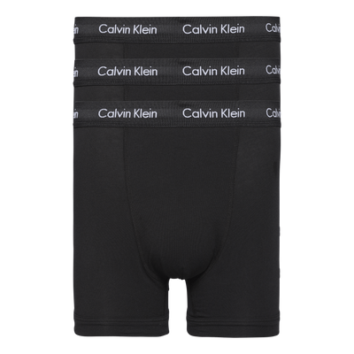 Cotton Stretch Trunk 3Pk Black