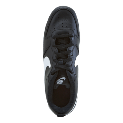 Court Borough Low 2 Big Kids' Shoes BLACK/WHITE