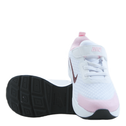 Wearallday Baby/toddler Shoe White/dark Beetroot-pink Foam