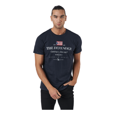 The Defender Clean Tee Navy