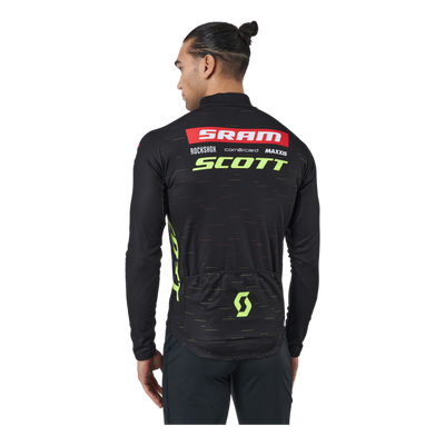 Stand-up Collar Longsleeve Ful Black