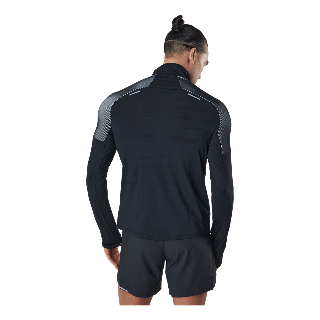 Light Speed 1/2 Zip Black/silver Reflective
