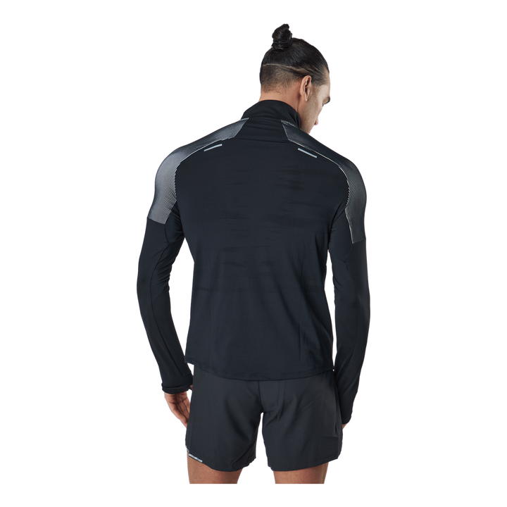 Light Speed 1/2 Zip Black/silver Reflective