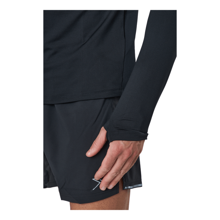 Light Speed 1/2 Zip Black/silver Reflective