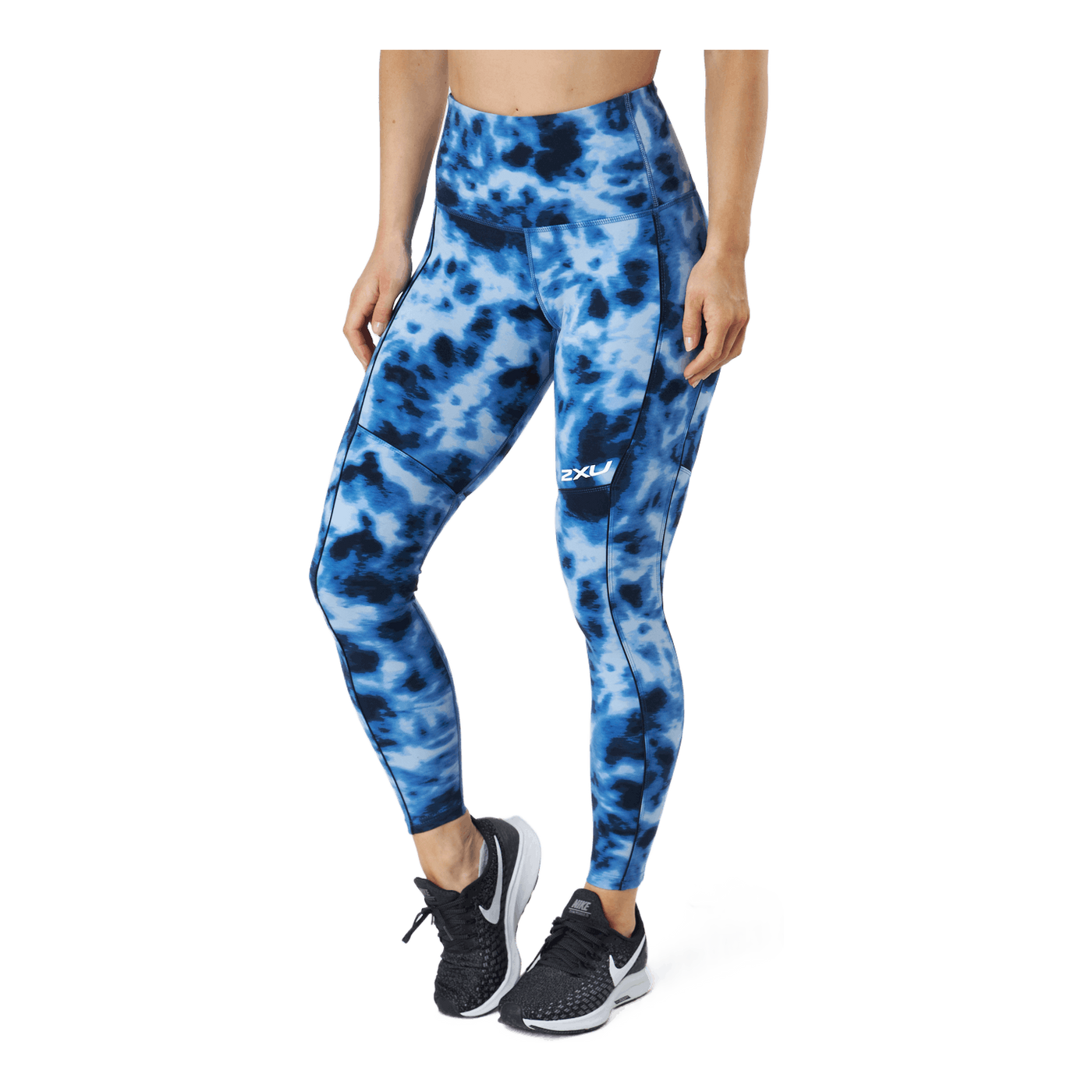 Form Pop Seam Hi-rise Compres Digital Dye/white