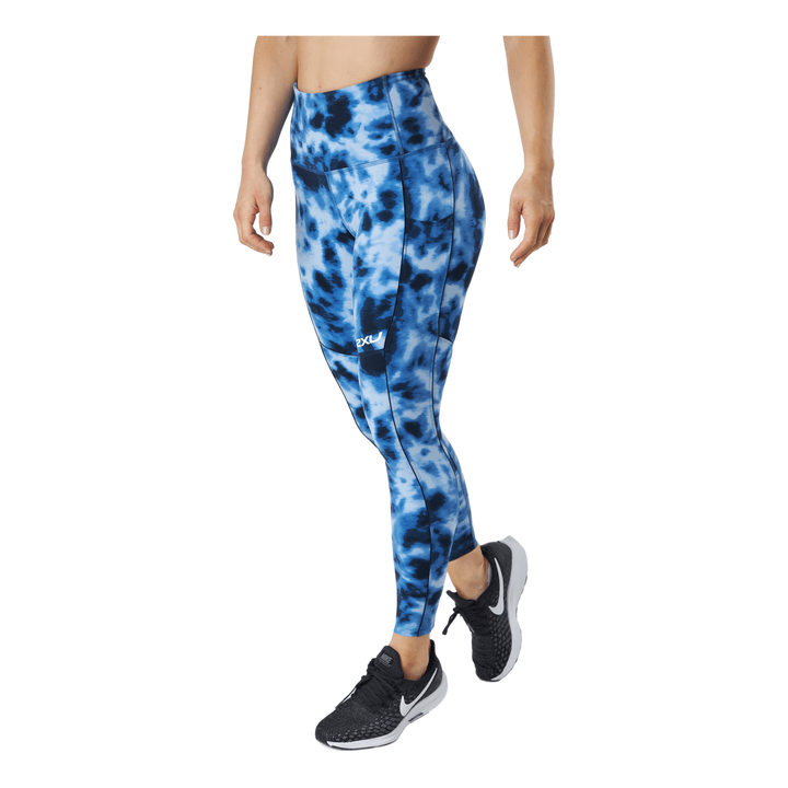 Form Pop Seam Hi-rise Compres Digital Dye/white