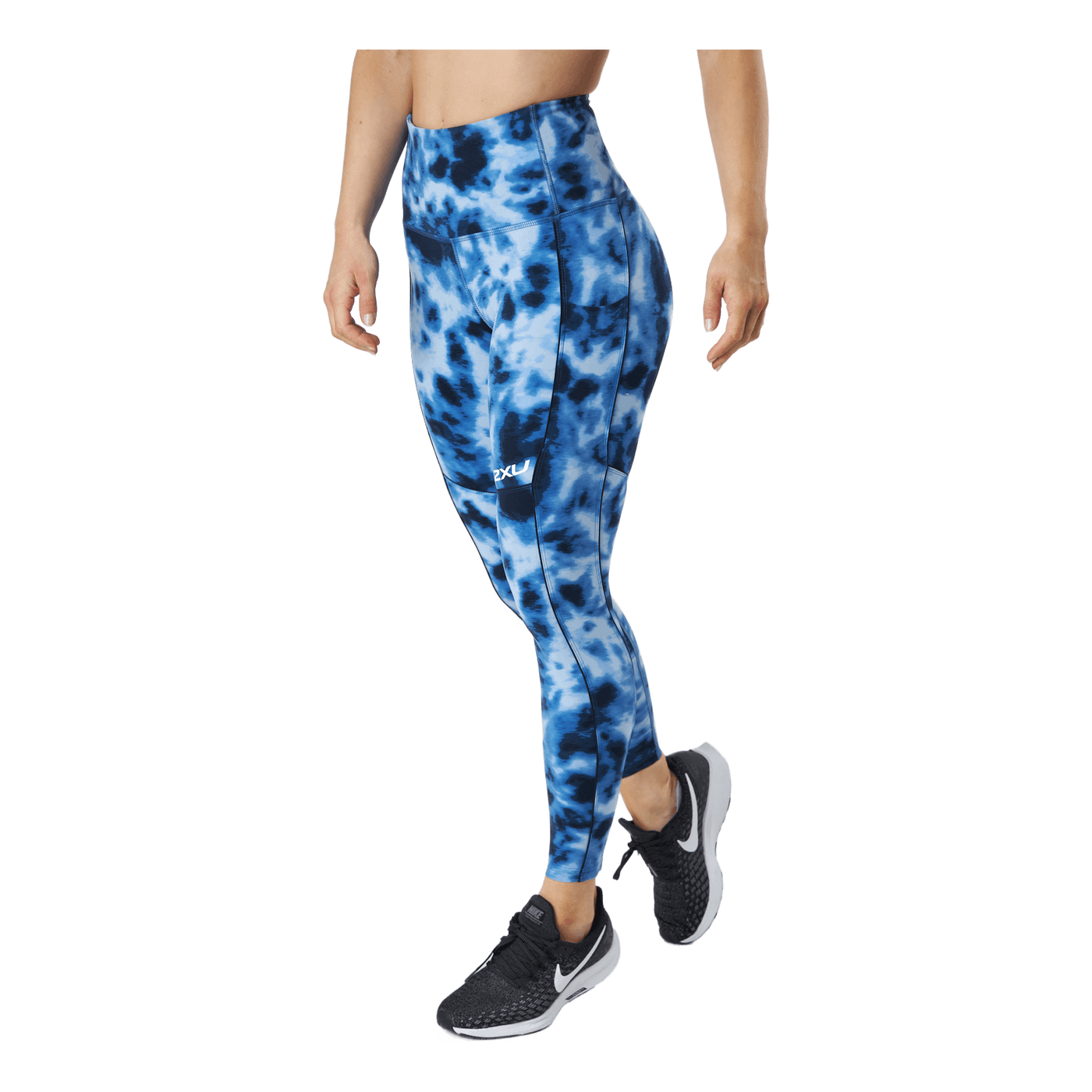Form Pop Seam Hi-rise Compres Digital Dye/white