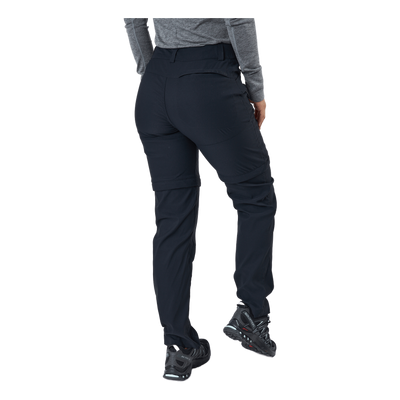 W Iconiq Zip Off Pants Black