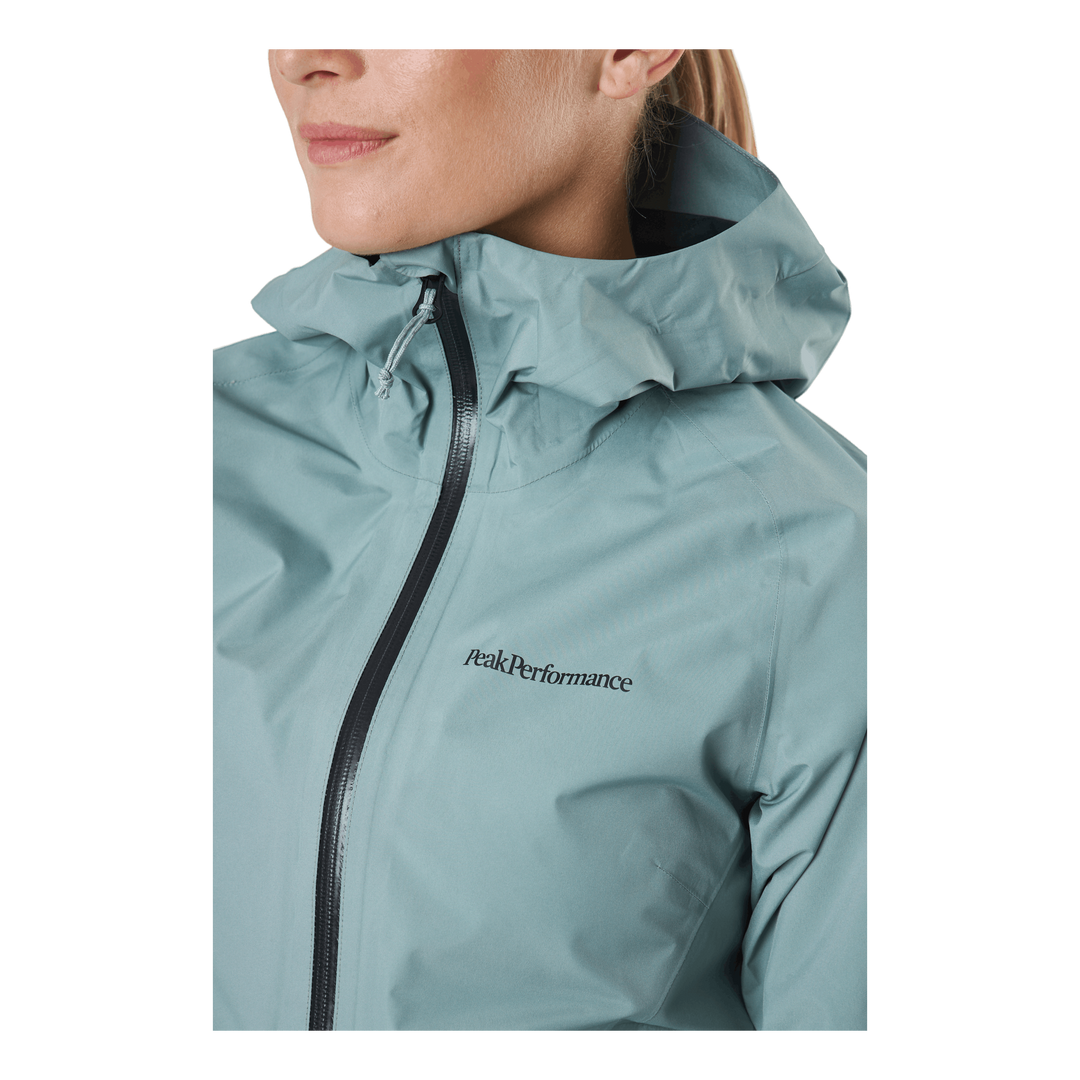 W Gore-tex Pac Jacket Ashen Green
