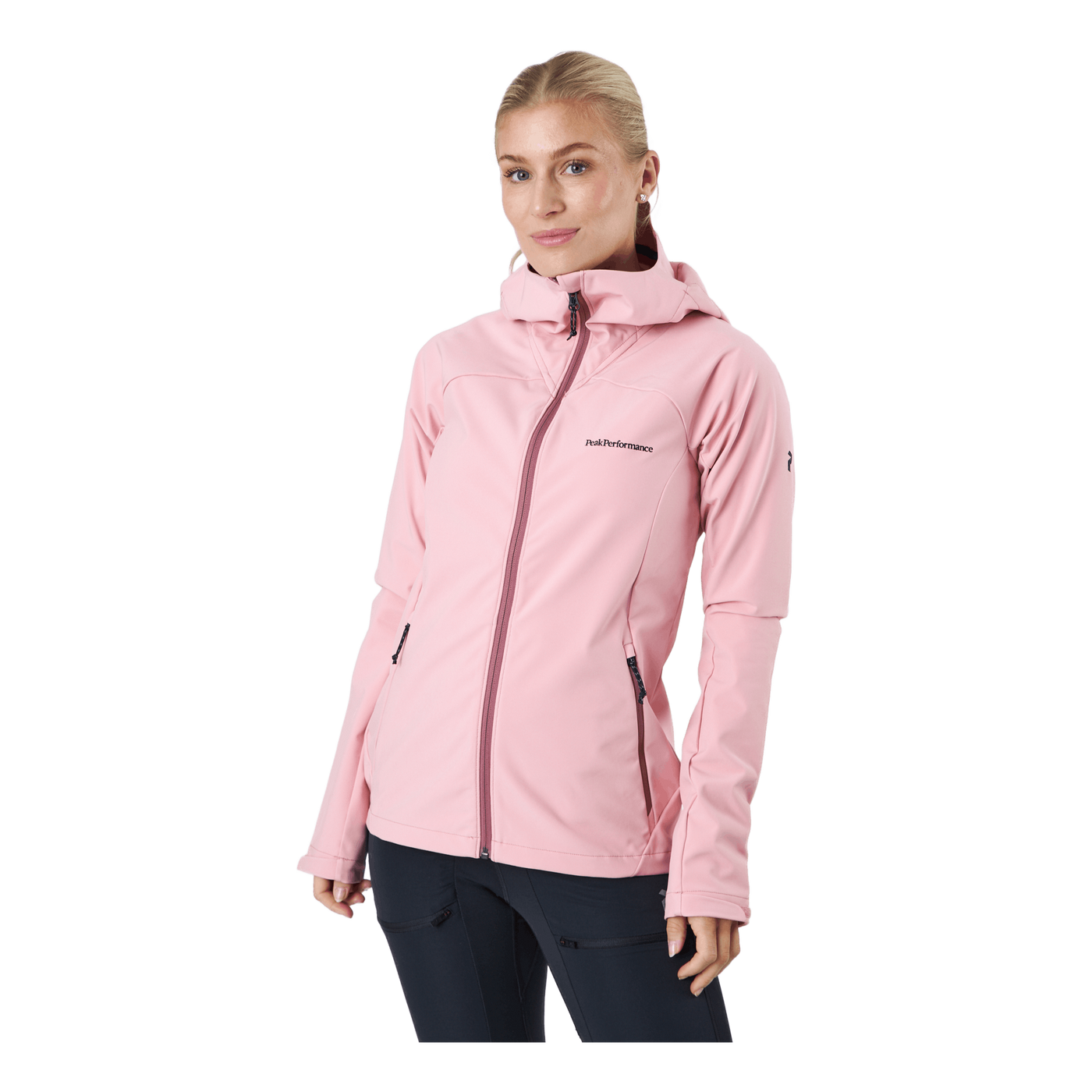 W Explore Hood Jacket Warm Blush