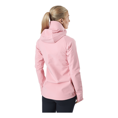 W Explore Hood Jacket Warm Blush